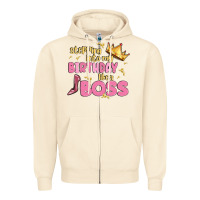 Sandshell birthday boss Zipper Hoodie - MaliasSmallBusiness