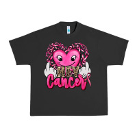Pigment Black hey cancer with middle fingers Urban Heavy Tee - AdoDesignShop