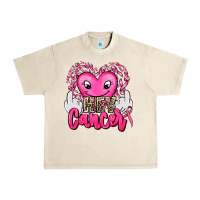 Sandshell hey cancer with middle fingers Urban Heavy Tee - AdoDesignShop