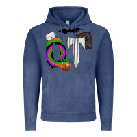 Vintage Denim ot Vintage Hoodie - CowhideDigitalArt