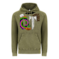 Vintage Olive ot Vintage Hoodie - CowhideDigitalArt