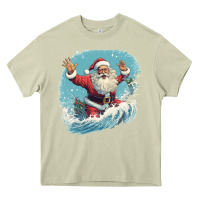 Mossy happy santa Heavy Core Tee - Unal Design