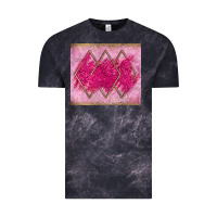 Cloud Black pink glitter Vintage Tee - JahusDesignShop