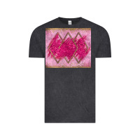 Vintage Black pink glitter Vintage Tee - JahusDesignShop