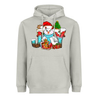 Moon Dust joy christmas with snowman bbs Heavyweight Hoodie - BundleAndBundleShop