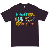 Plum small business hustler Premium Tee - texasbilliewilder