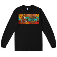 Black aztec horse cactus and sunflowers license plate template Long Sleeve Tee - Artiststas