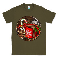 Army Green Christmas hot chocolate and chocolate Classic Tee - AdoDesignShop
