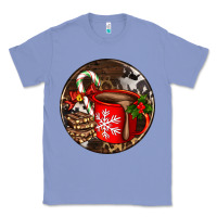 Colony Blue Christmas hot chocolate and chocolate Classic Tee - AdoDesignShop