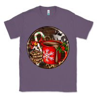 Lavender Christmas hot chocolate and chocolate Classic Tee - AdoDesignShop