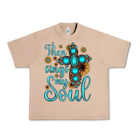 Burro then sings my soul cross Urban Heavy Tee - JahusDesignShop