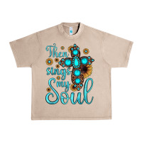 French Oak then sings my soul cross Urban Heavy Tee - JahusDesignShop