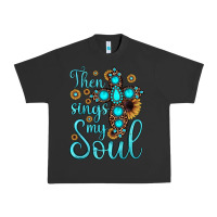 Pigment Black then sings my soul cross Urban Heavy Tee - JahusDesignShop