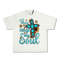 Pistachio then sings my soul cross Urban Heavy Tee - JahusDesignShop