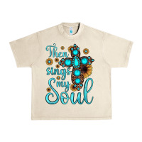 Sandshell then sings my soul cross Urban Heavy Tee - JahusDesignShop