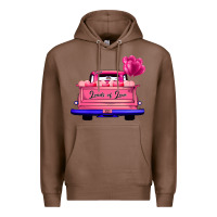 Chestnut Loads Of Love Valentine's Day Truck Premium Hoodie - Bettercallsaul