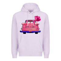 Loads Of Love Valentine's Day Truck Premium Hoodie | Teevron