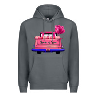 Rock Loads Of Love Valentine's Day Truck Premium Hoodie - Bettercallsaul