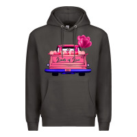 Smoke Loads Of Love Valentine's Day Truck Premium Hoodie - Bettercallsaul