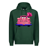 Sports Green Loads Of Love Valentine's Day Truck Premium Hoodie - Bettercallsaul
