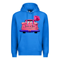 True Royal Loads Of Love Valentine's Day Truck Premium Hoodie - Bettercallsaul