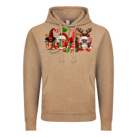 Vintage Coffee christmas afro gnomies Vintage Hoodie - FaDigitalArtStudio