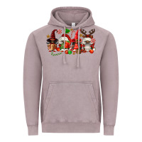 Vintage Zinc christmas afro gnomies Vintage Hoodie - FaDigitalArtStudio