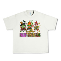 Pistachio happy hallothanksmas gnomes Urban Heavy Tee - AdoDesignShop