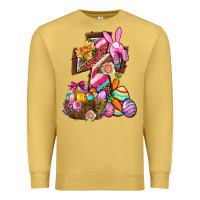 Antique Gold He Is Risen Premium Sweatshirt - BundleAndBundleShop