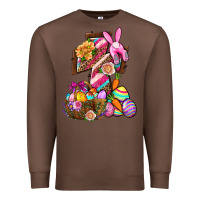 Chestnut He Is Risen Premium Sweatshirt - BundleAndBundleShop