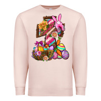 Pale Pink He Is Risen Premium Sweatshirt - BundleAndBundleShop