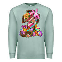 He Is Risen Premium Sweatshirt | Teevron
