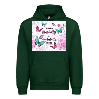 Forest Green you are fearfully and wonderfully made Urban Hoodie - TumblerDesignByShophia
