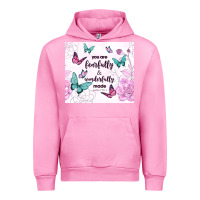 Fuchsia Pink you are fearfully and wonderfully made Urban Hoodie - TumblerDesignByShophia