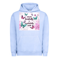 Pigment Grape Ice you are fearfully and wonderfully made Urban Hoodie - TumblerDesignByShophia