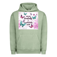 Pigment Oil Green you are fearfully and wonderfully made Urban Hoodie - TumblerDesignByShophia