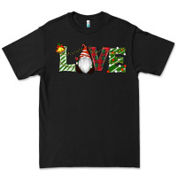 Black Christmas Love Gnome Premium Tee - RanaPortraitStore