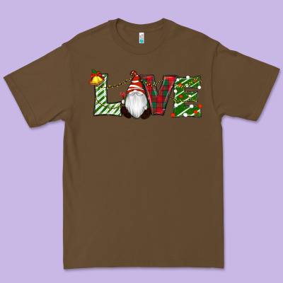 Premium Tee Christmas Love Gnome