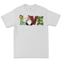 Dove Grey Christmas Love Gnome Premium Tee - RanaPortraitStore
