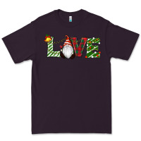 Plum Christmas Love Gnome Premium Tee - RanaPortraitStore