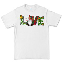 White Christmas Love Gnome Premium Tee - RanaPortraitStore