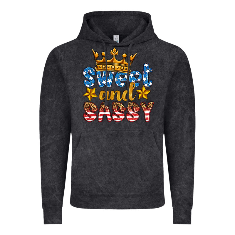 Usa Sweet And Sassy Vintage Hoodie by HRA Design Shop | Teevron