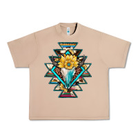 Burro cowhide leopard bull skull aztec Urban Heavy Tee - JahusDesignShop