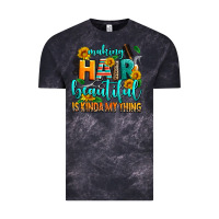 Cloud Black making hair beautiful is kinda my thing Vintage Tee - AdoDesignShop