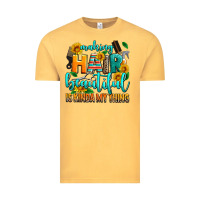 Vintage Mustard making hair beautiful is kinda my thing Vintage Tee - AdoDesignShop