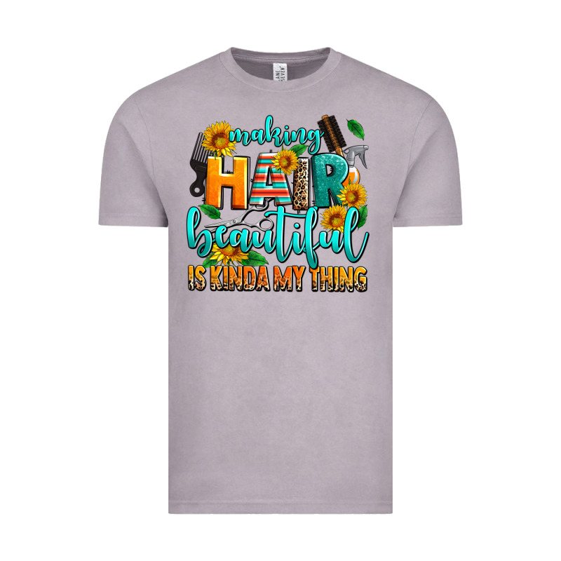 Making Hair Beautiful Is Kinda My Thing Vintage Tee by AdoDesignShop | Teevron