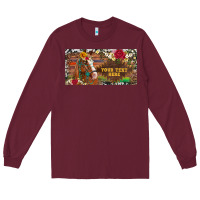 Burgundy (preview)western turquoise gemstone horse cowhide leopard floral backg Long Sleeve Tee - Artiststas