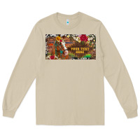 Mushroom (preview)western turquoise gemstone horse cowhide leopard floral backg Long Sleeve Tee - Artiststas