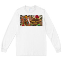 White (preview)western turquoise gemstone horse cowhide leopard floral backg Long Sleeve Tee - Artiststas