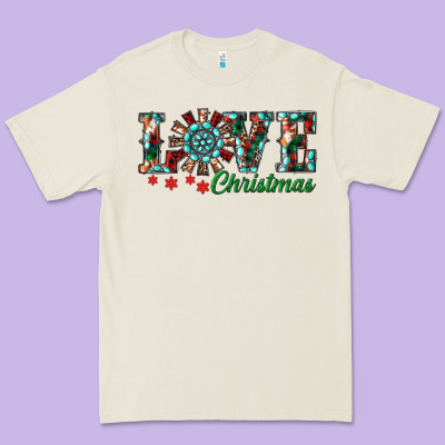 Premium Tee Christmas Love Windmill